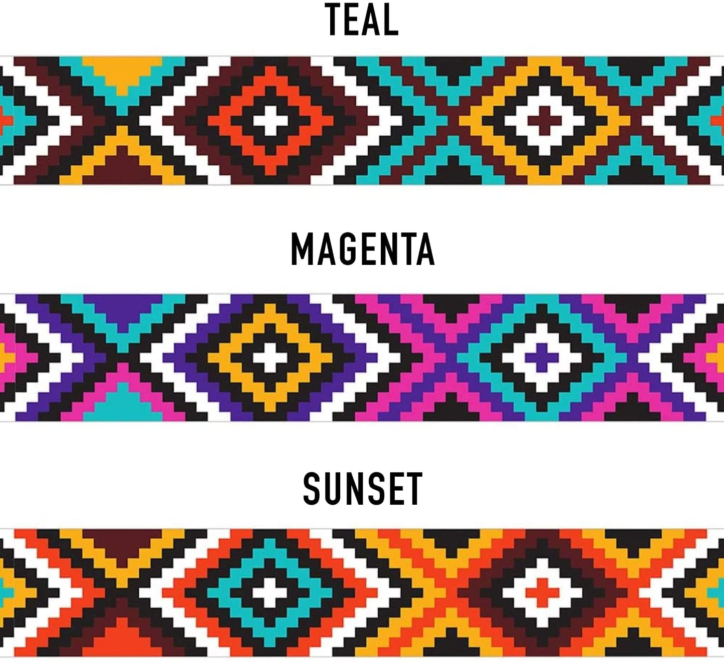 tribal dog collars-tribal dog collar-collar azteca-pattern dog collars-pattern for dog collars