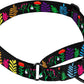 Martingale Collars for Dogs Heavy Duty Floral Pattern Female Safety Nylon Training Wide Collar Flower Design