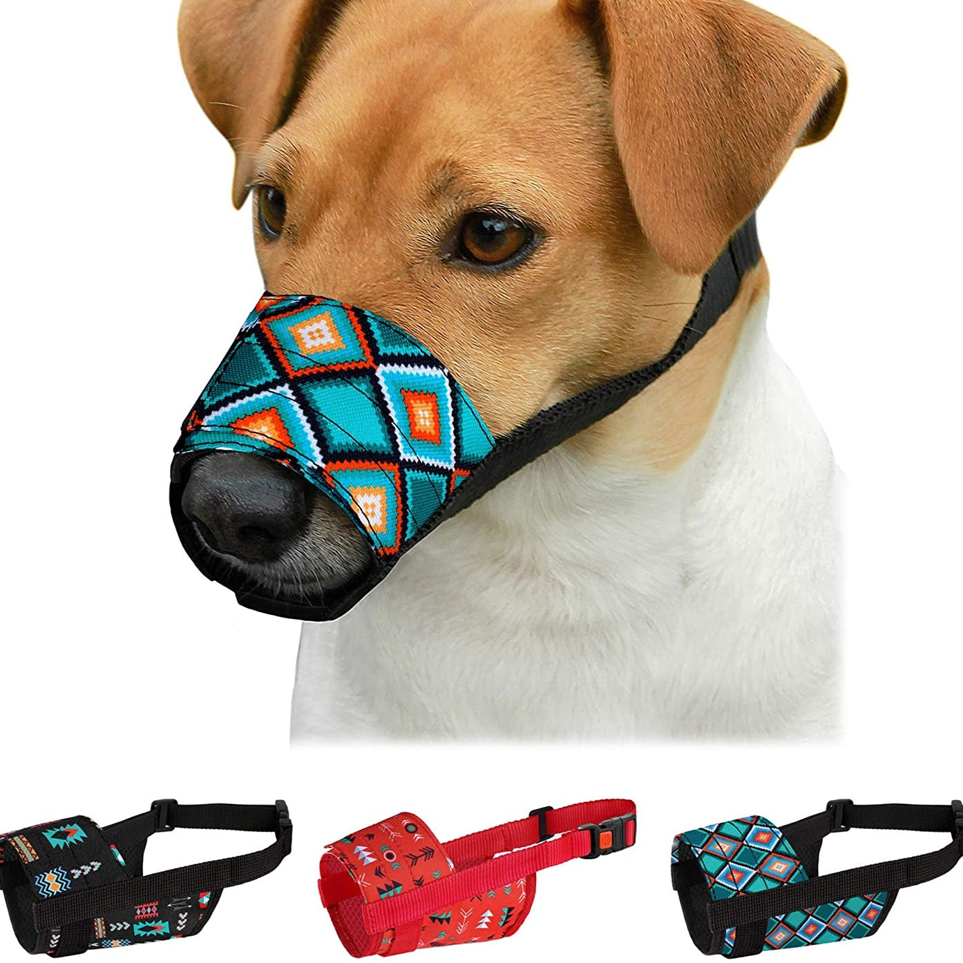 collardirect muzzle-nylon dog muzzle-soft dog muzzles