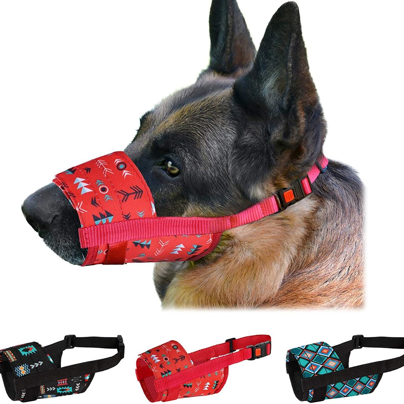 collardirect muzzle-nylon dog muzzle-soft dog muzzles