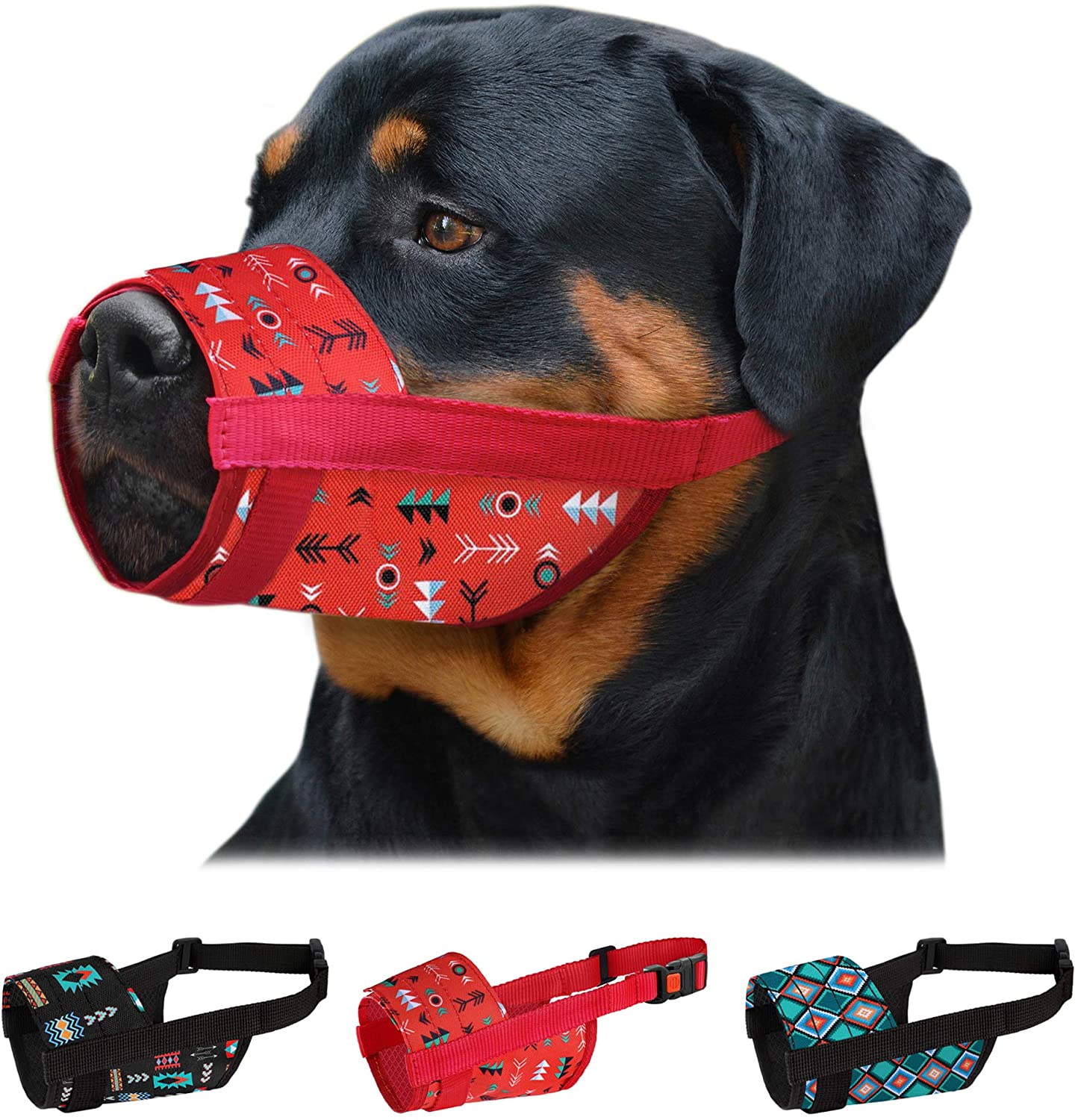 collardirect muzzle-nylon dog muzzle-soft dog muzzles