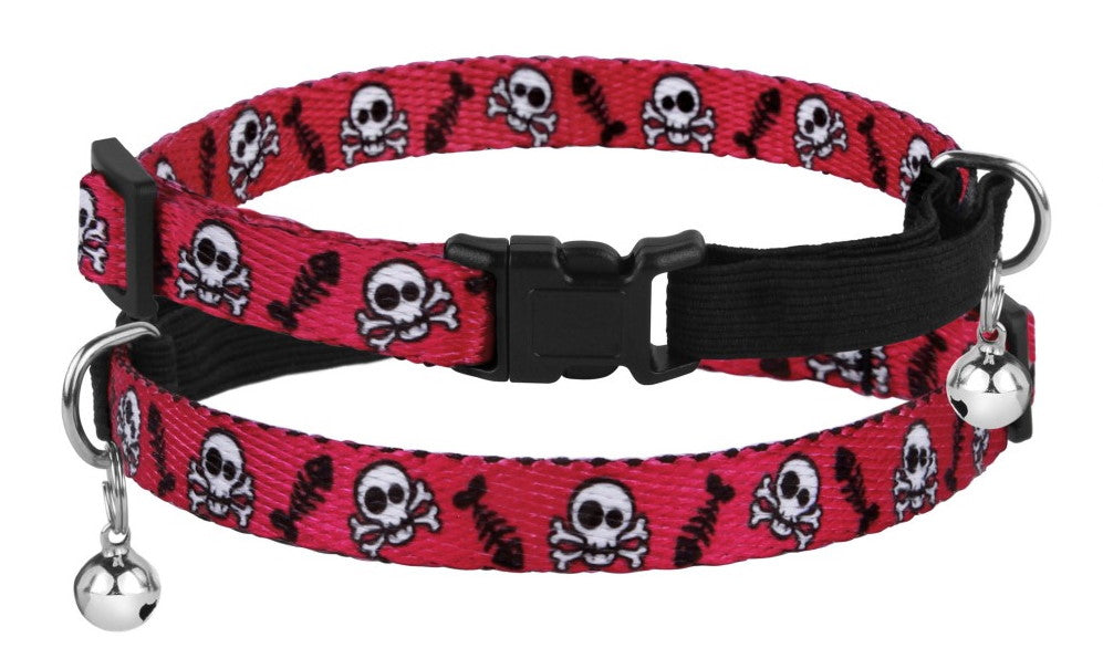 skull cat collar-cute cat collars-cat collars cute-cute cat collars with bell