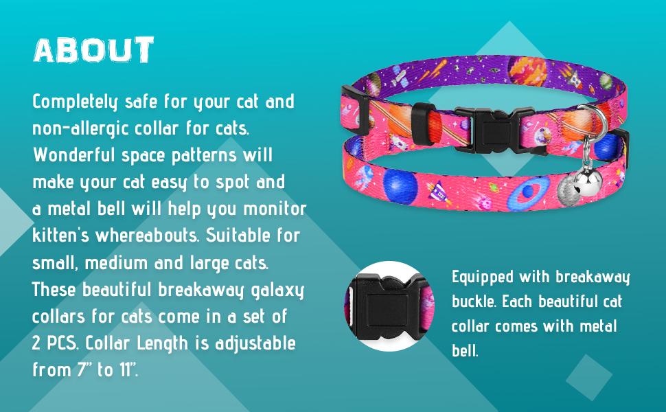 space collar-breakaway cat collars-personalized breakaway cat collars-breakaway cat collars with bells-cat collars breakaway-best breakaway cat collars