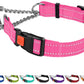 Reflektierendes Hundehalsband mit seitlicher Freigabeschnalle