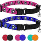 skull cat collar-cute cat collars-cat collars cute-cute cat collars with bell