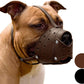 Maulkorb aus Leder für Deutsche Schäferhunde, Staffordshire Terrier, Pitbull