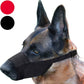 adjustable dog muzzle-velcro dog muzzle-no bark muzzle for small dogs