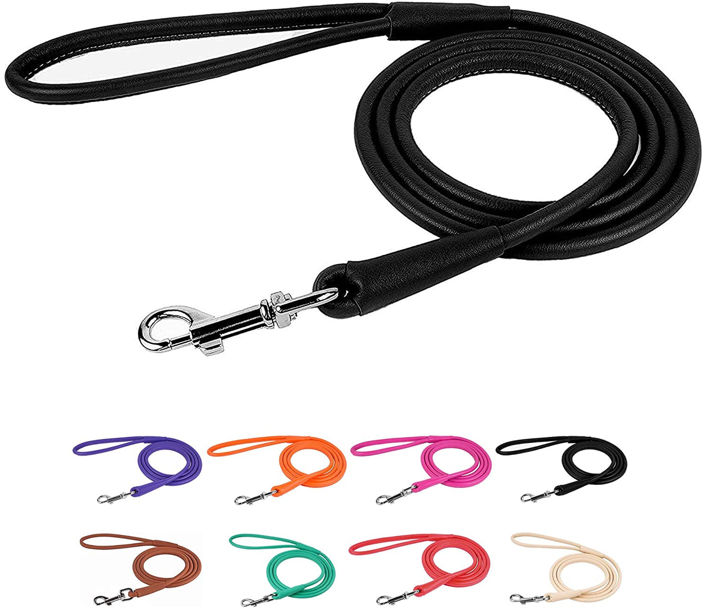 6ft leather dog leash-leather dog leash-dog leather collar and leash-best leather dog leash-leather dog leash made in usa-leather leash dog