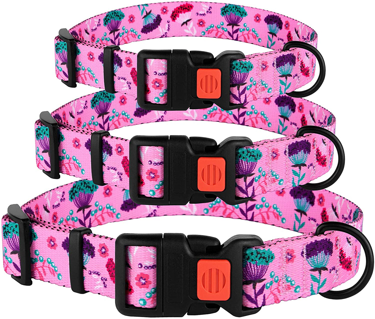 nylon dog collar-nylon personalized dog collar-personalized nylon dog collar-nylon dog collar with buckle-nylon choke dog collar-rolled nylon dog collar