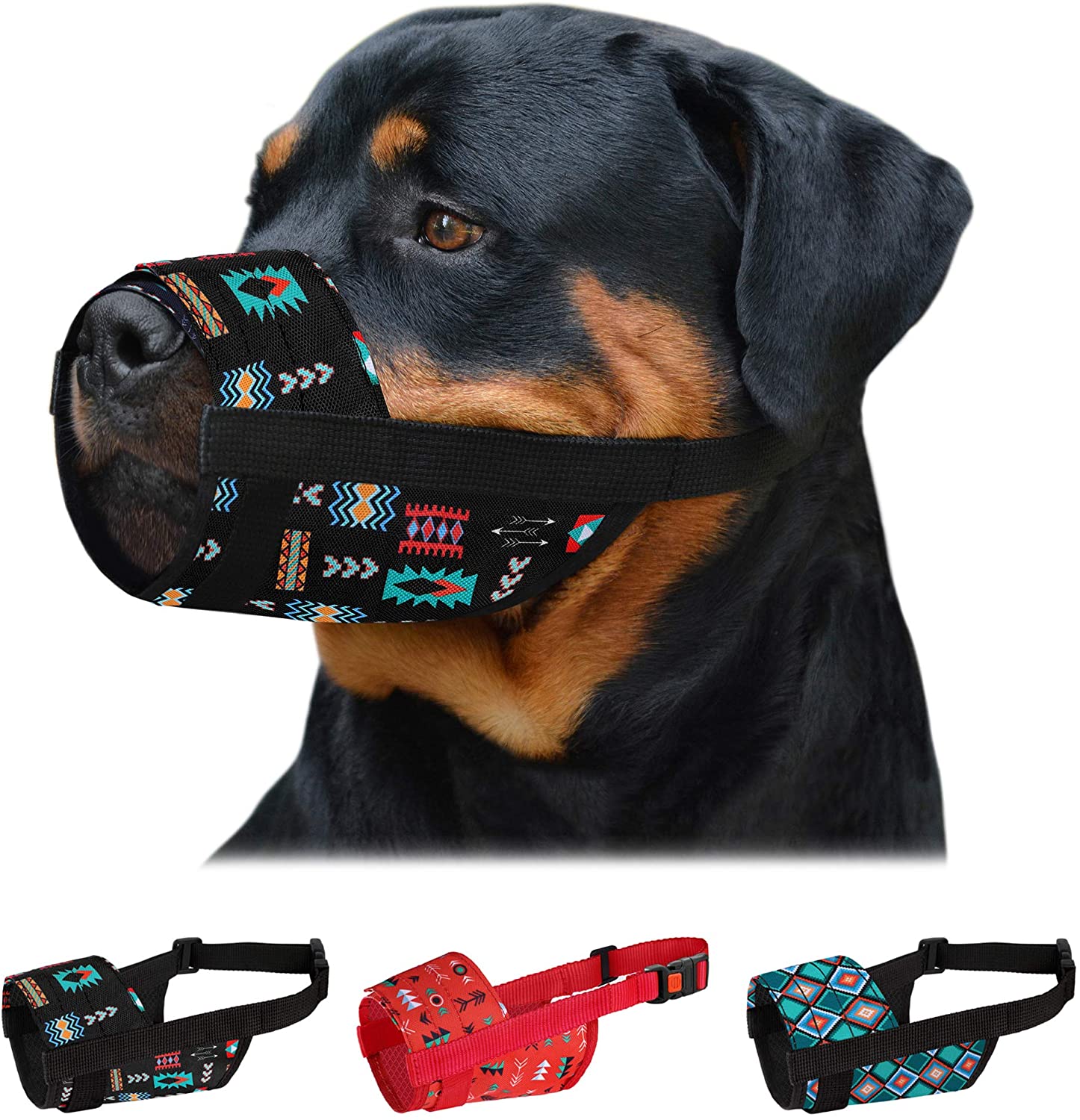 collardirect muzzle-nylon dog muzzle-soft dog muzzles