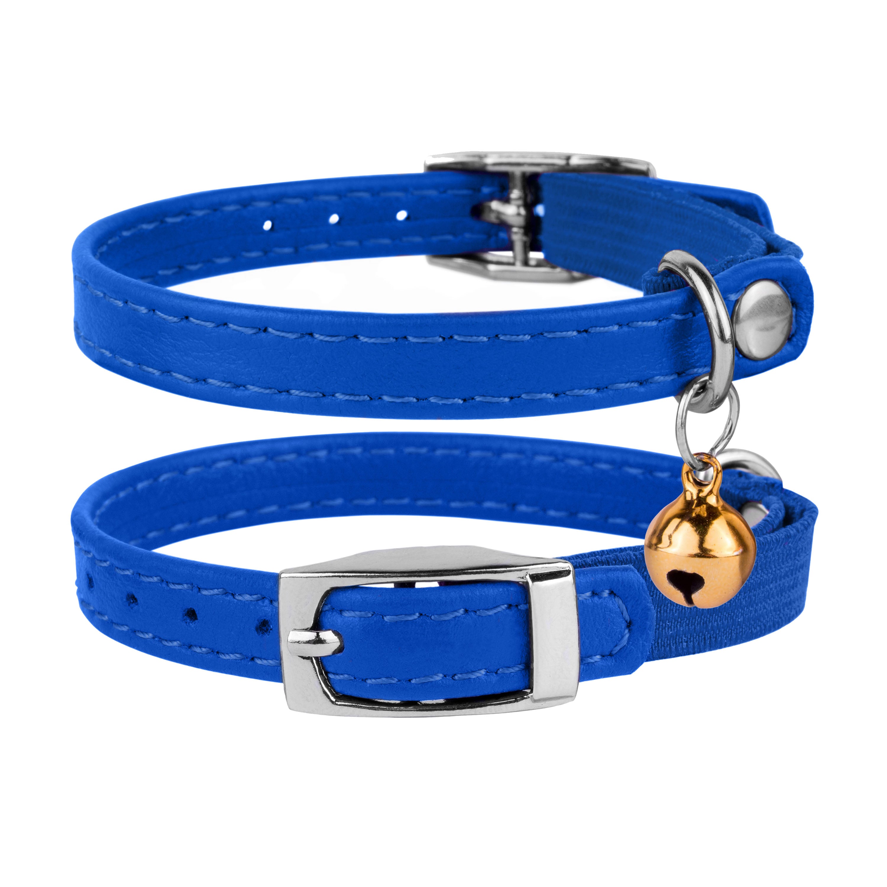 Dog neck belt with clearance bell